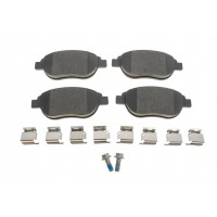 Колодки гальмівні (передні) Citroen C4 04-/Peugeot 207/307 02- (Bosch) Q+ (заміна на 2370803)