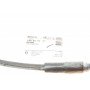 Шланг гальмівний (передній) Skoda SuperB II/VW Passat/CC 1.4-3.6 05-16 (605mm)