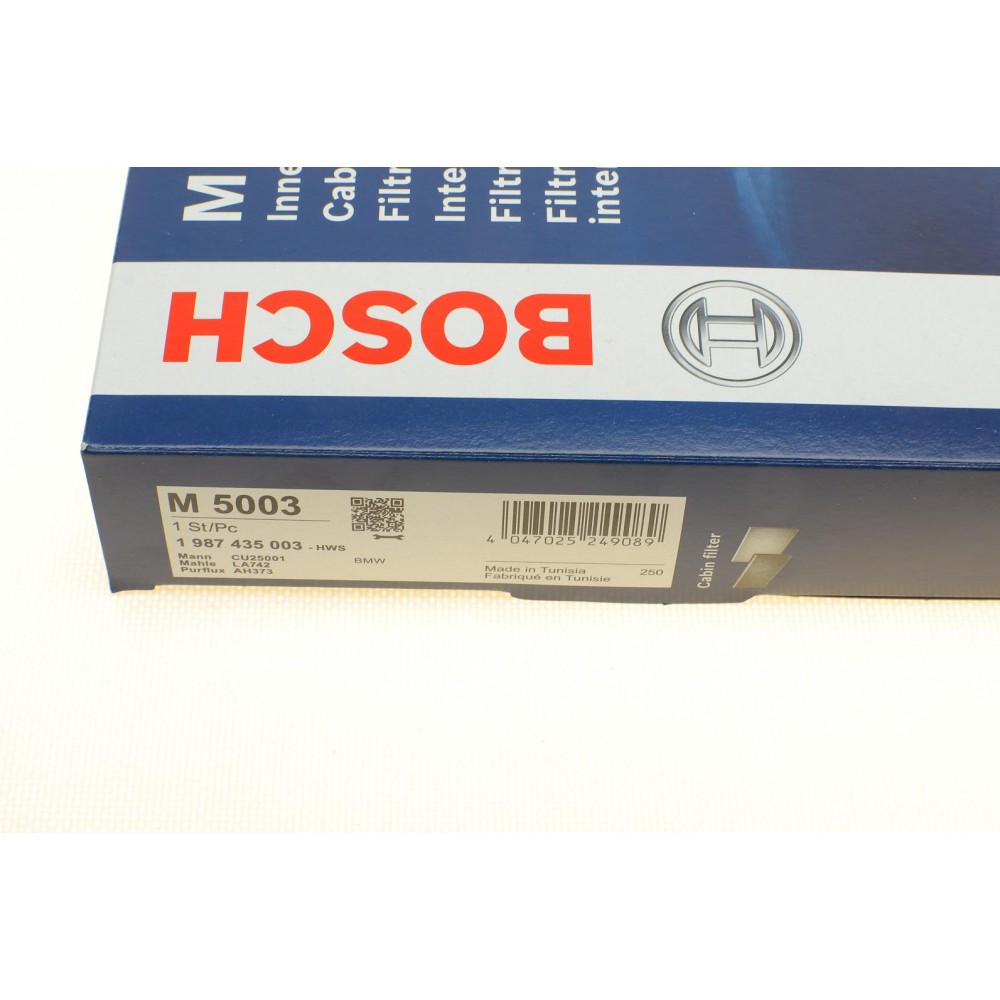 Фільтр салону BMW 3 (F30/F80)/4 (F32/F82) 11- 