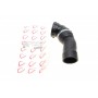 Патрубок інтеркулера BMW 5 (E60) 04-10 M57