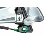 Склопідіймач (передній) Skoda Fabia 99-08 (R) (електро) (без моторчика) (з пластиною)