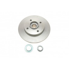 Диск гальмівний (задній) Citroen C3 09-/C4/Peugeot 307/207 04-/208 12- (249х9 (+ABS) (з підшипником)