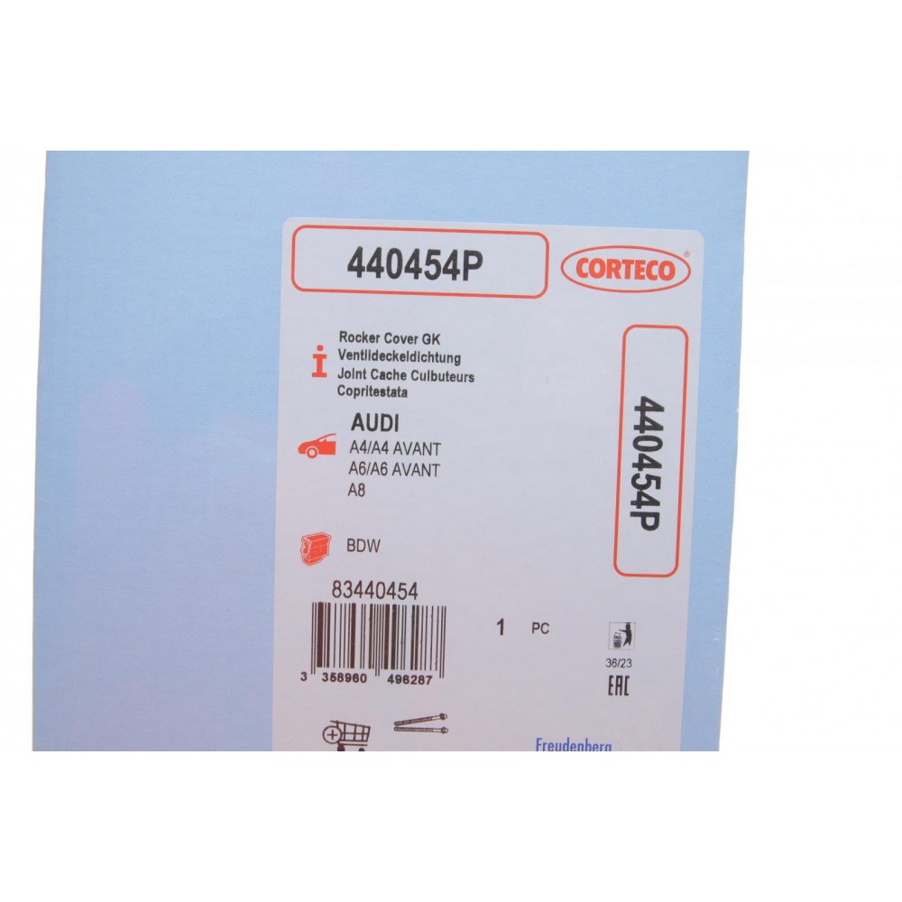 Прокладка кришки клапанів Audi A4/A6/A8 2.4/3.2FSI 04-10 (L)