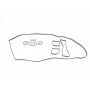 Прокладка кришки клапанів Ford Transit 2.3i 06-/Focus/Mondeo/Mazda 3/5/6 1.8/2.0 02- (к-кт)