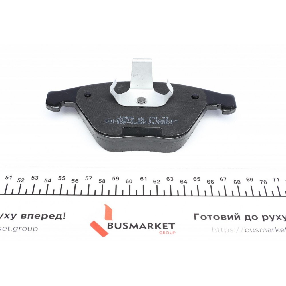 Колодки гальмівні (передні) BMW 5 (E60)/6 (E64)/7 (E65) 01- (Ate) (заміне на 23312 00 551 10)