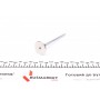 Клапан (випуск) Renault Clio/Kangoo/Twingo 1.2 96- (29.9x6x106.8) (вальцювання)