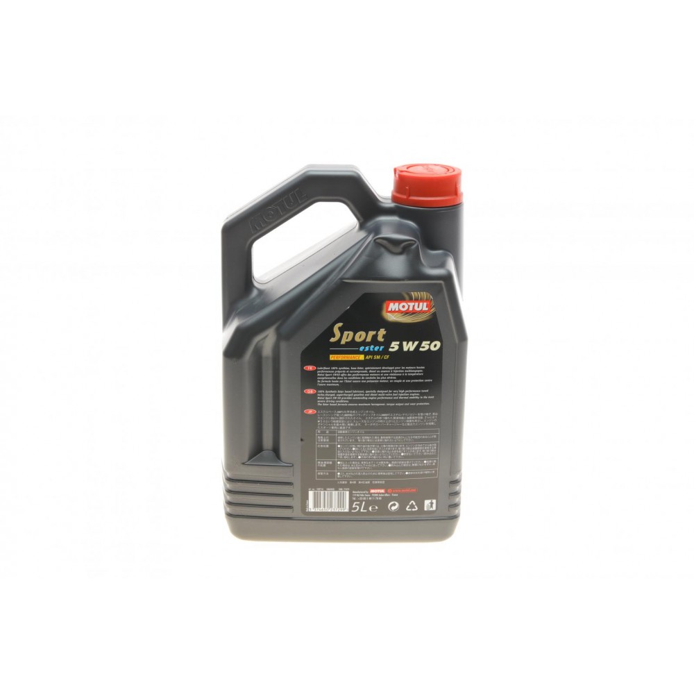 Олива 5W50 Sport (5L) (ACEA A3/B4/C3) (102716) заміна на 824706