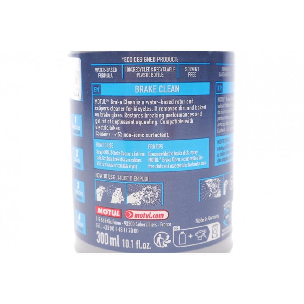 Засіб для очистки компонентів велогальм Brake Clean (300ml) (111408)