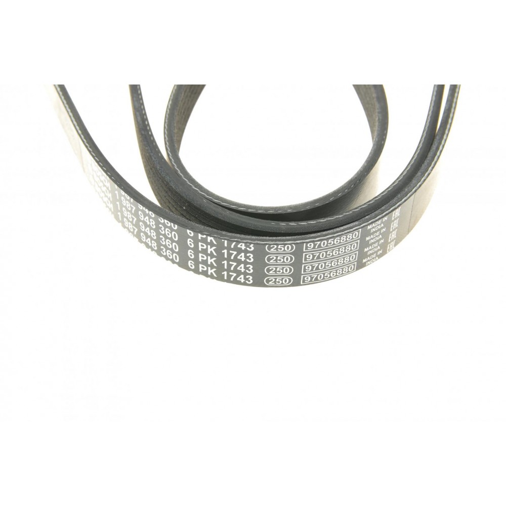 Ремень генератора Peugeot 206/306/4007/406/4007/Citroen C5 1.9TD/2.0/2.2HDI 96- (6PK1743)