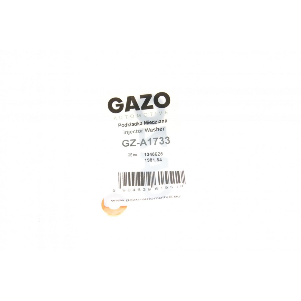 Шайба під форсунку Citroen C1/C2/C3 1.4 HDI 01-