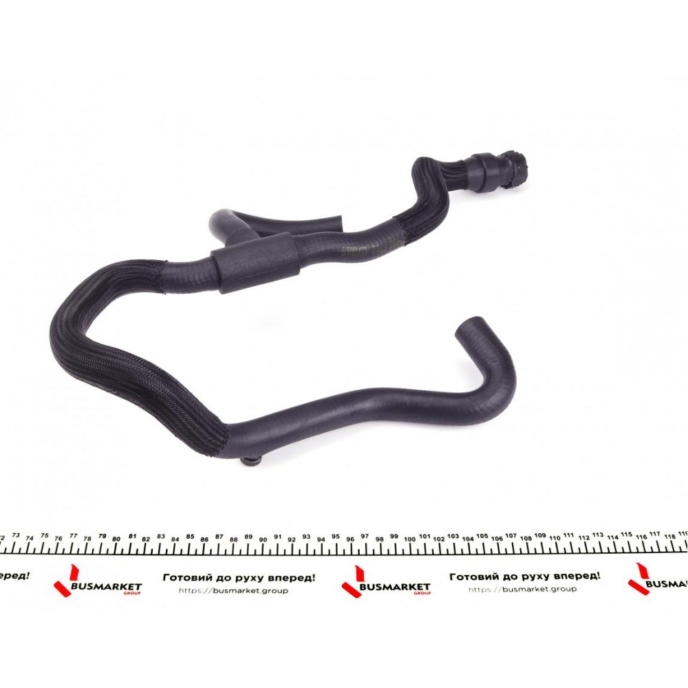 Патрубок радіатора пічки Renault Kangoo 1.5dCi 05- (к-кт в зборі)
