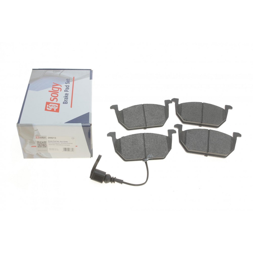 Колодки гальмівні (передні) Audi A3/Seat Leon/Skoda Octavia IV/V/VW Golf VII 12- (+датчик)