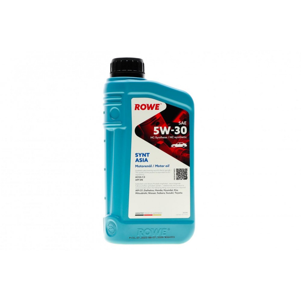Олива 5W30 HIGHTEC SYNT RS ASIA (1L) (ACEA C3/API SN)