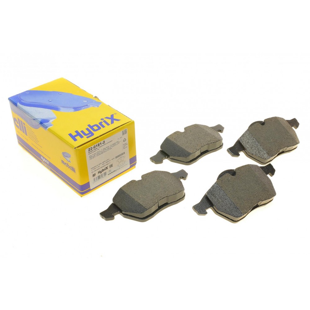 Колодки гальмівні (передні) Audi A3/TT/Skoda Octavia 96-10/VW Golf/Passat B3/B4 91-06 (без датчика)