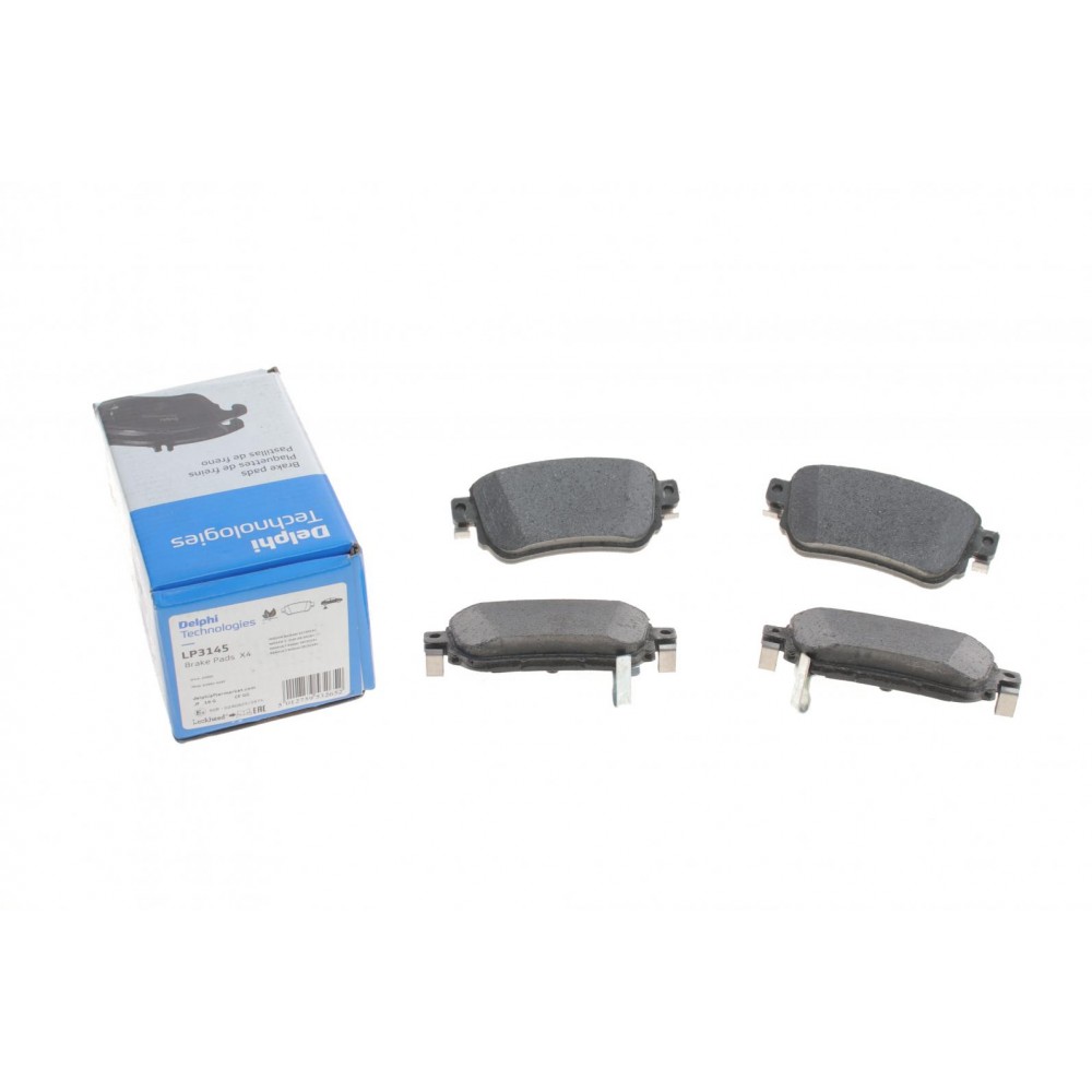 Колодки гальмівні (задні) Nissan Leaf 17-/Qashqai/X-trail 13-/Renault Kadjar 15-/Koleos 16-