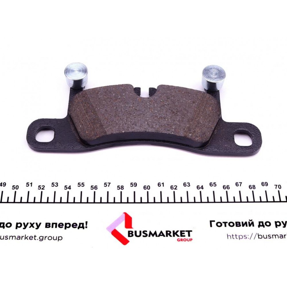 Колодки гальмівні (задні) VW Touareg/Porsche Cayenne 10- (187.5x79.8) (кераміка) висока якість