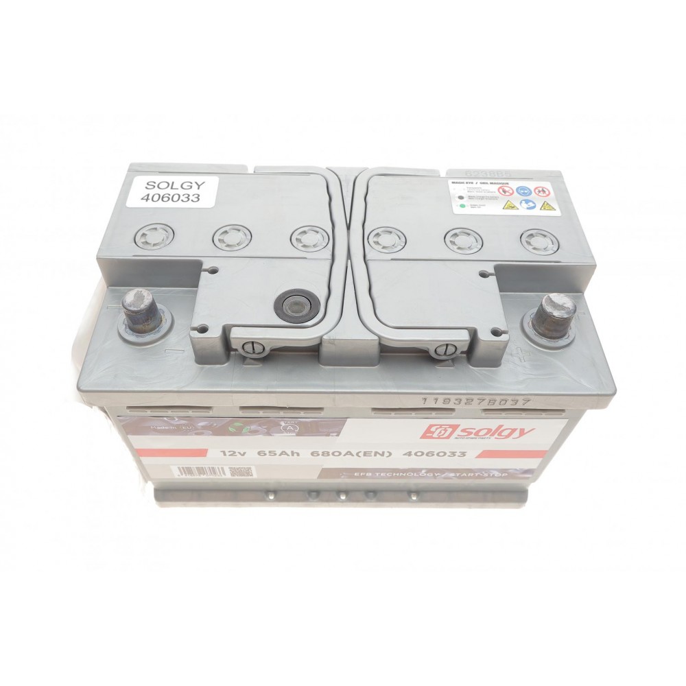 Акумуляторна батарея 65Ah/680A (278x175x175/+R/B13) (Start-Stop EFB)