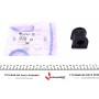 Втулка стабілізатора (переднього) MB Sprinter/VW Crafter 06- (d=23mm)