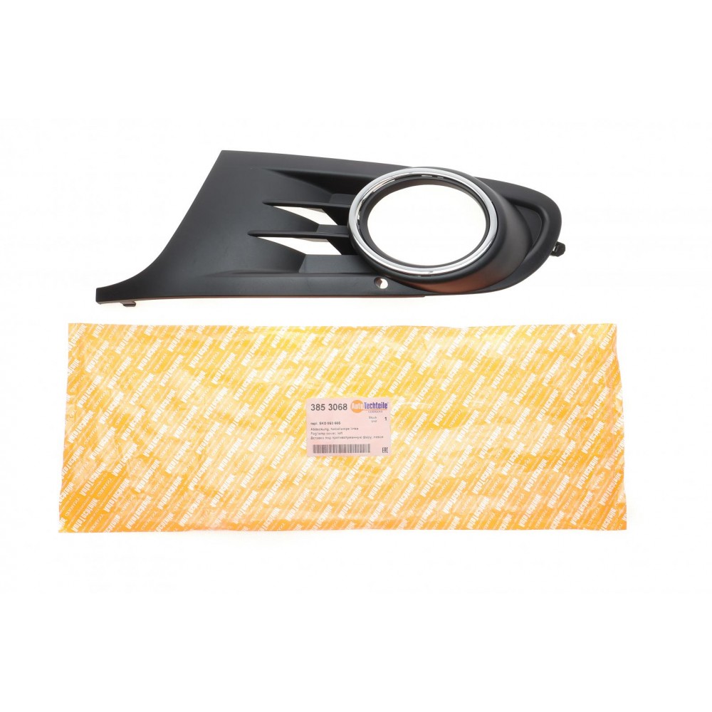 Вставка бампера (під протитуманку) VW Golf VI 08-12 (L)