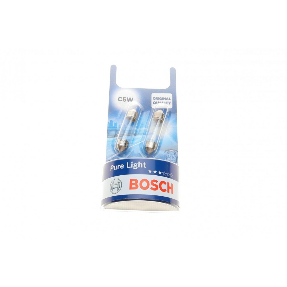 Автолампа C5W 12V 5W SV8.5-8 Pure Light (blister/К-кт 2 шт.)