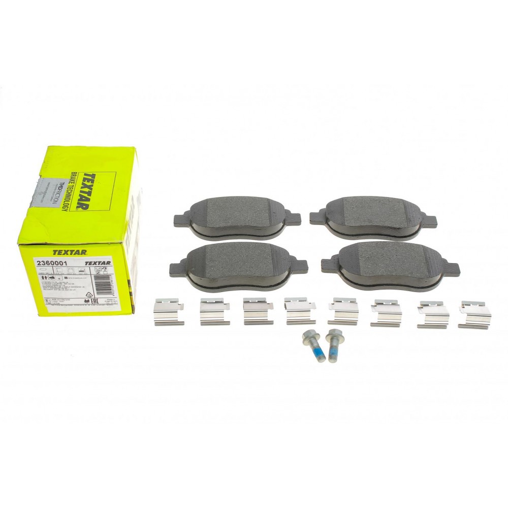 Колодки гальмівні (передні) Citroen C4 04-/Peugeot 207/307 02- (Bosch) Q+ (заміна на 2370803)