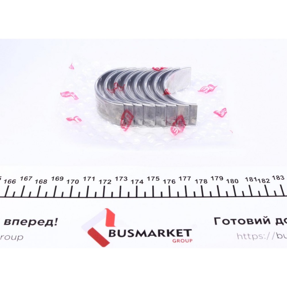 Вкладиші шатунні Fiat Doblo/Fiorino 1.2/1.4 01- (STD) = 6120500000