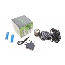 Ліхтар налобний (Cob+Cree 800Lm)