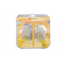 Набір ключів Г-под. Hex 1-10 мм, Torx T10-50