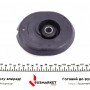 Подушка амортизатора (переднього) + підшипник Peugeot 207 1.4-1.6HDi 06- (SNR)