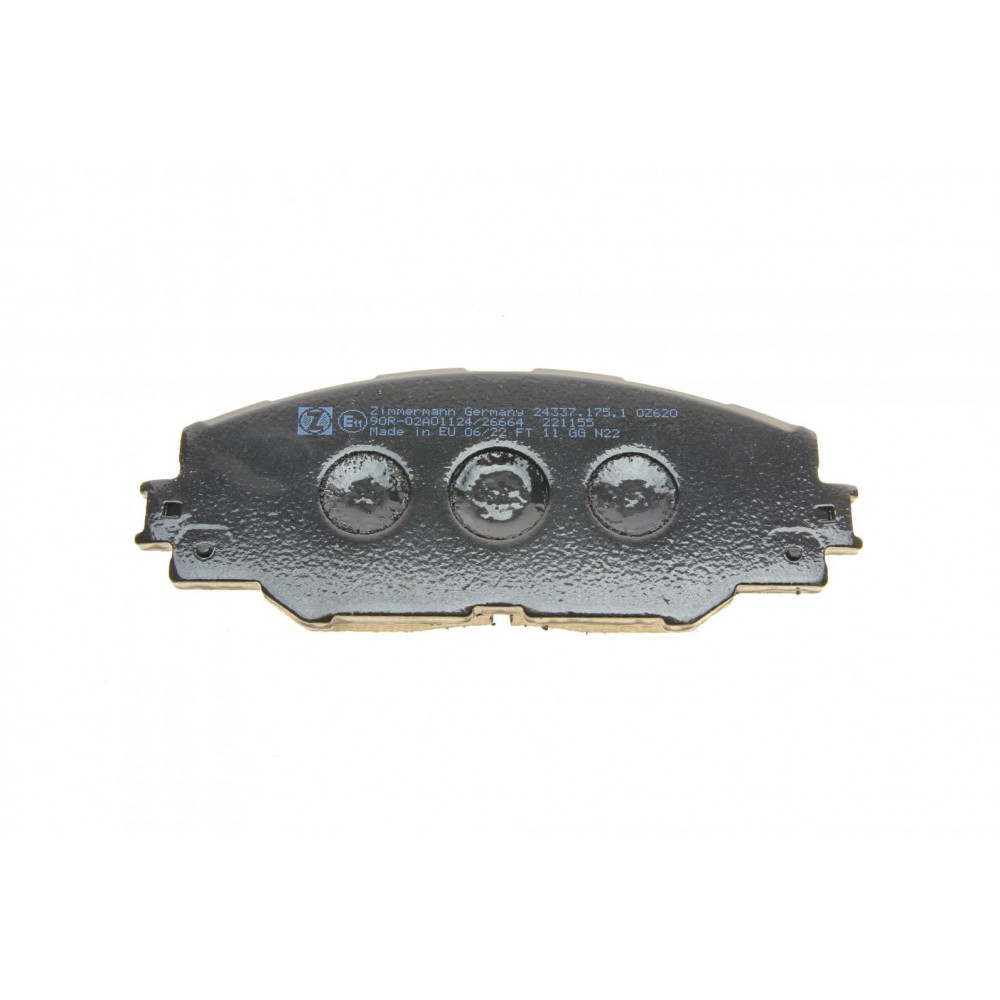 Колодки гальмівні (передні) Toyota RAV4 2.0-3.5/Prius 1.8 05- (AKEBONO)