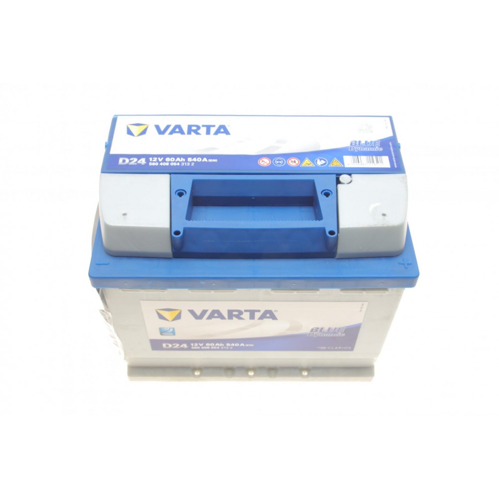 Акумуляторна батарея 60Ah/540A (242x175x190/+R/B13) Blue Dynamic D24
