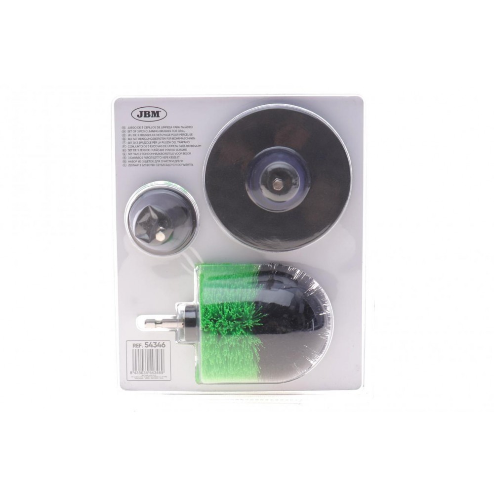 Набір щіток 1/4” d=50 mm/88 mm/100 mm 3 од.