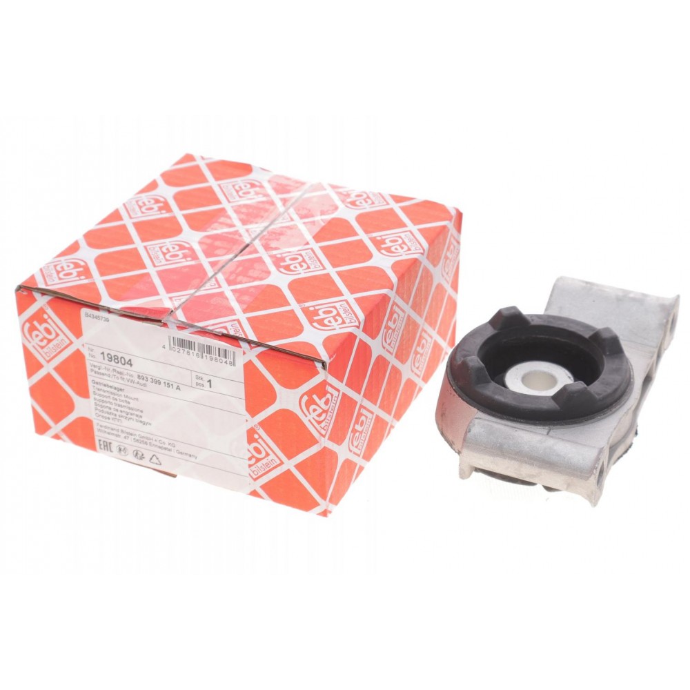 Подушка КПП Audi 80 -96 (L)