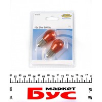 Автолампа P21W 12V 21W BA15s (SCC) Standard (жовта) (блістер/2шт.)