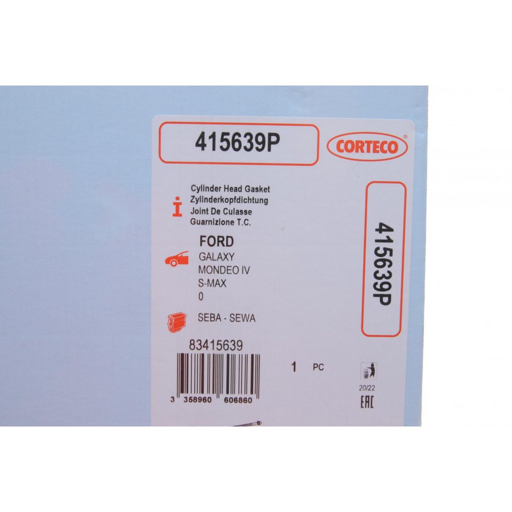 Прокладка ГБЦ Mazda 6 2.0 MZR 02-12 (0.4mm)