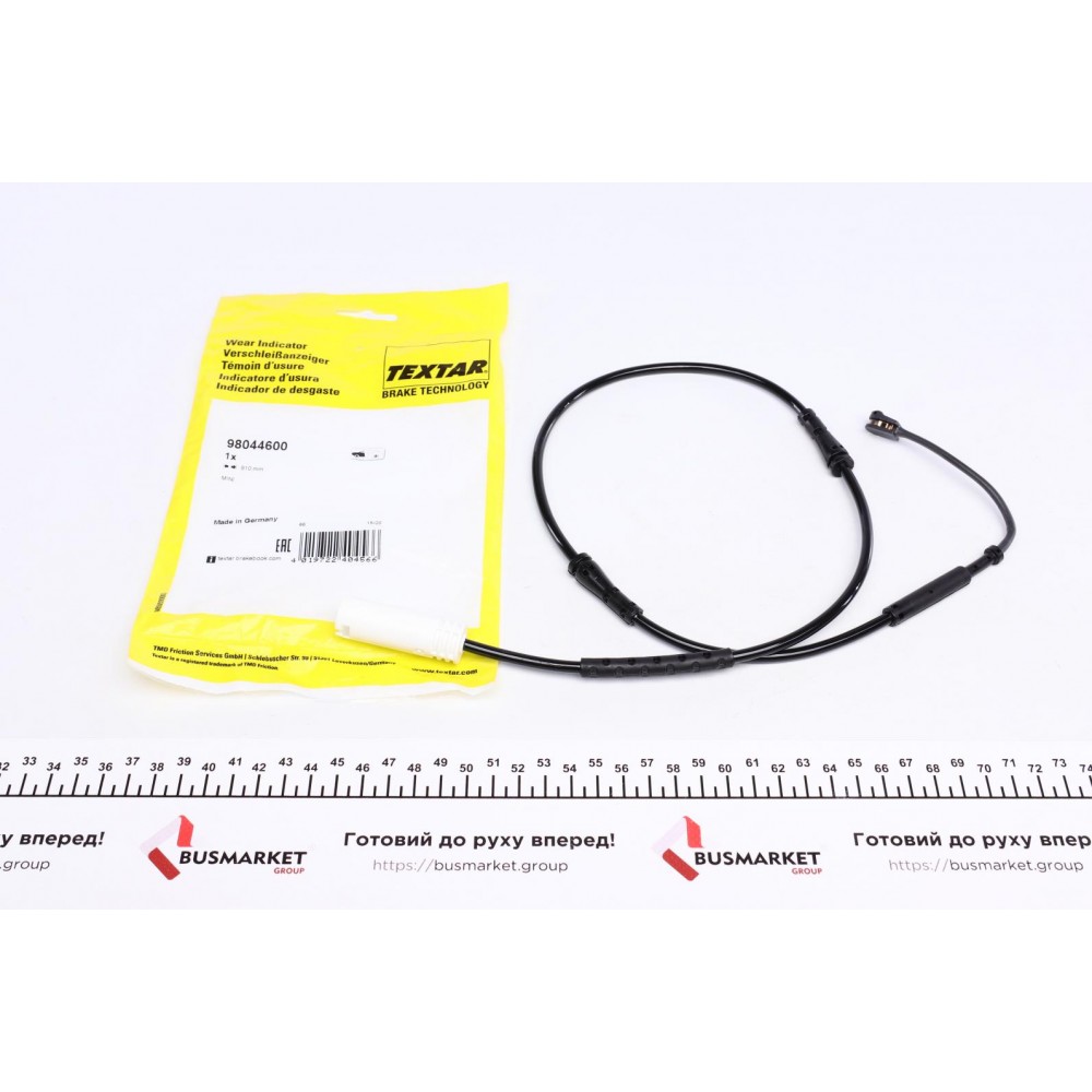Датчик зносу гальмівних колодок (передніх) MINI Countryman/Paceman 10-16 (L=910mm)