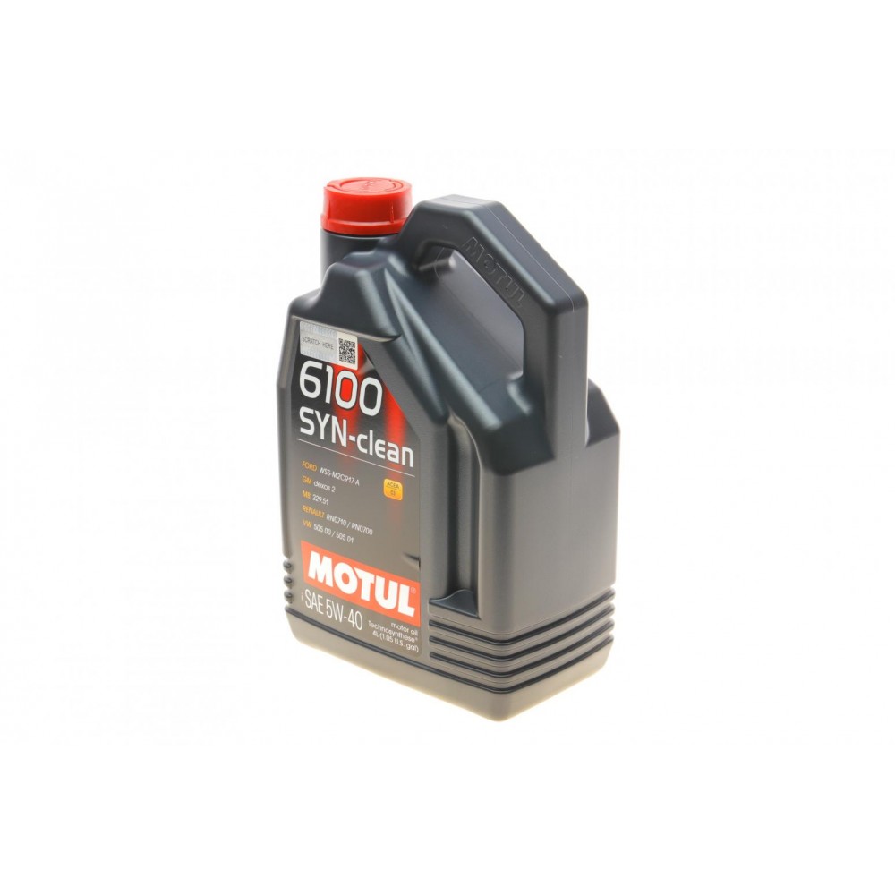 Олива 5W40 6100 SYN-clean (4L) ( BMW LL-04/GM-OPEL dexos2TM/MB 229.51/VW 505 00/505 01) (107942)