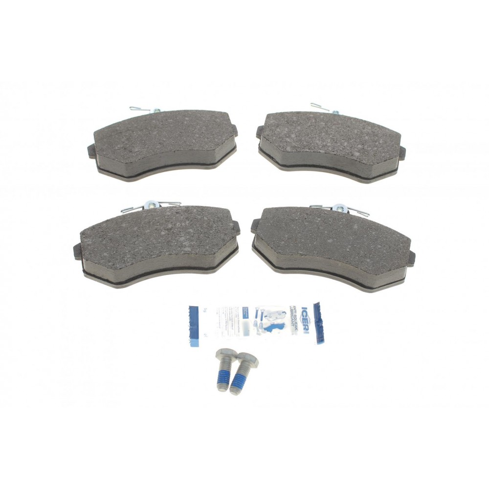 Колодки гальмівні (передні) Audi 80/90/100/200 77-96/VW Passat B3/B4 88-97