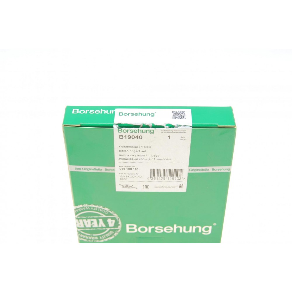 Кільця поршневі VW T4/T5 1.9TDI  (79.50mm/STD) (1.75-2-3) (OE VAG)