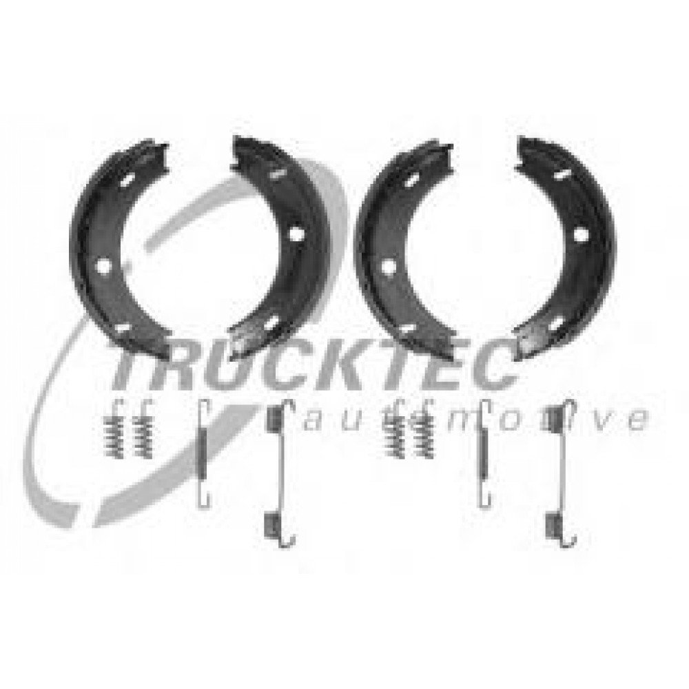 Колодки ручника MB Sprinter 408-416 96-06 (спарка) (з пружинами)