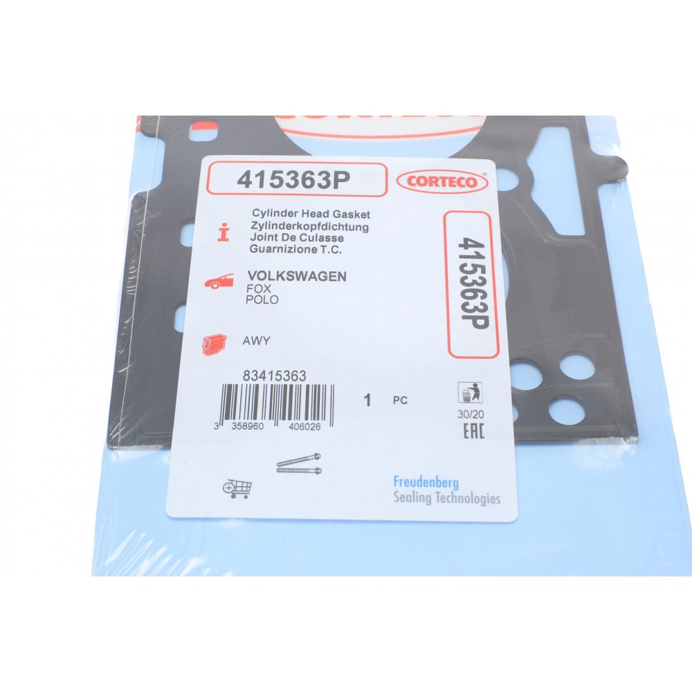 Прокладка ГБЦ Skoda Fabia 1.2 01- (0.60mm, Ø 77,00mm )