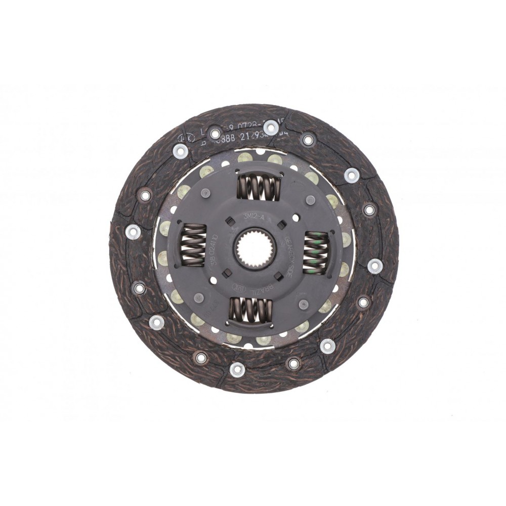 Комплект зчеплення Renault Clio 1.2 16V 05- (d=180mm) (+ вижимний)