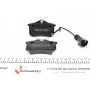 Колодки гальмівні (задні) VW Polo 01-/Skoda Fabia 99-08/Seat Cordoba/Ibiza 02-09(Lucas)(з датчиком)