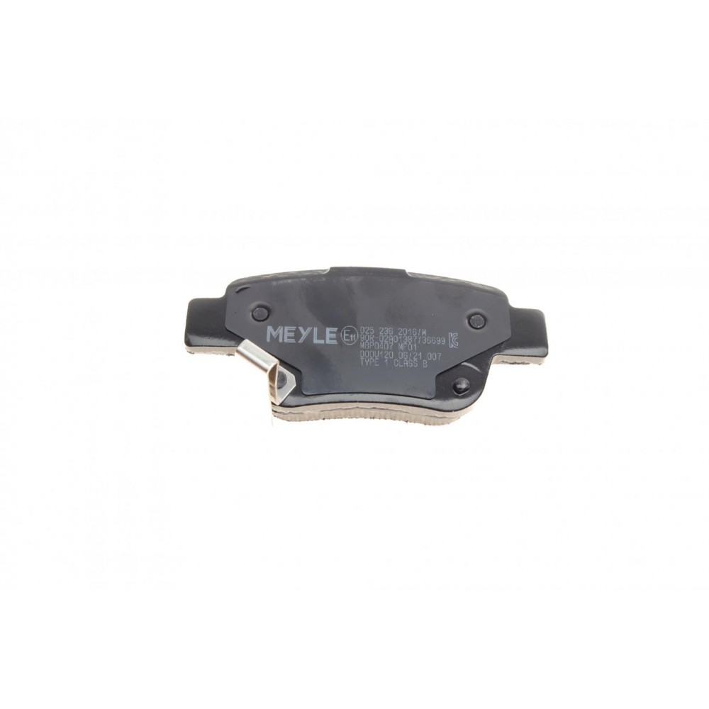 Колодки гальмівні (задні) Toyota Avensis/Corolla 1.6-2.4i 03-09 (Bosch)