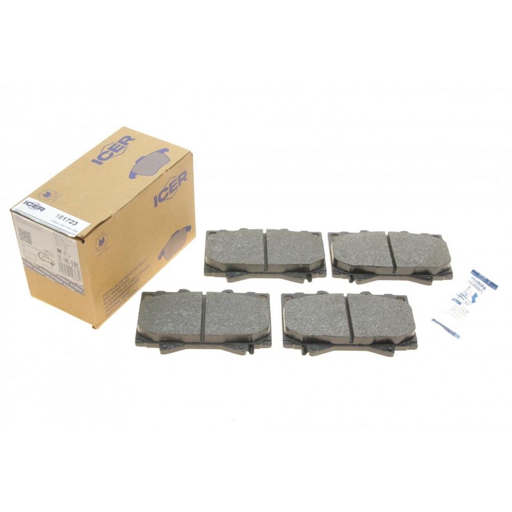 Колодки гальмівні (передні) Toyota Land Cruiser 100 98-07/Prado 02-10/Lexus LX 98-08