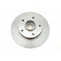 Диск гальмівний (задній) Renault Megane III/Scenic III 08- (260x8)(з підшипником)(+ABS)(d ступ.=66мм)