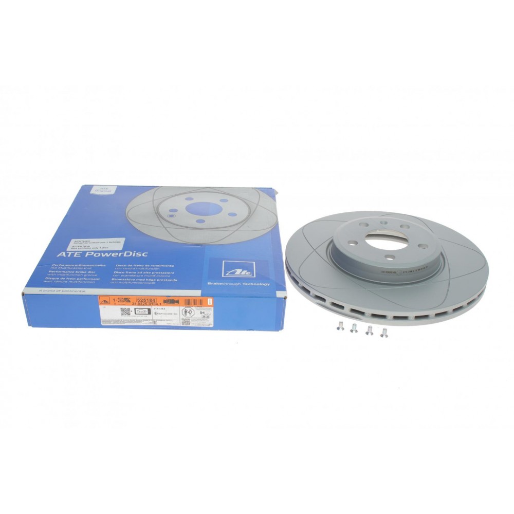 Диск гальмівний (передній) Audi A4/A5 07- (314х25) (з покриттям) PowerDisc