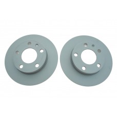 Диск гальмівний (задній) Audi A4 00-09/Seat Exeo 08- (245x10) (з покриттям) (повний)