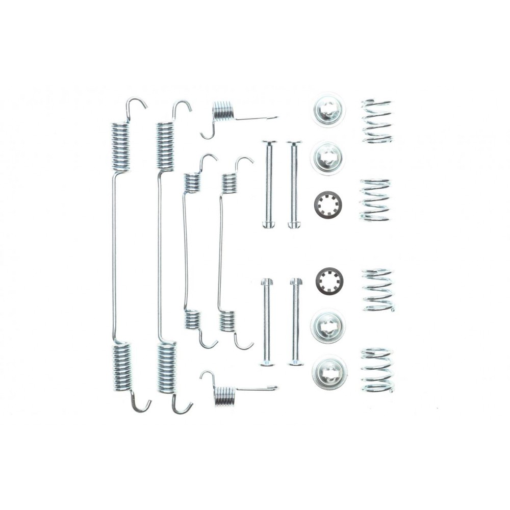 Комплект пружинок колодок ручника Fiat Scudo 94- (255x60) (Bendix)