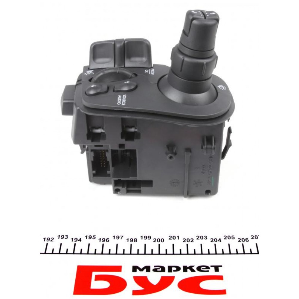 Перемикач підрульовий Renault Kangoo 09- (R) (+радіо)